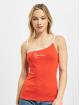 Karl Kani Tops sans manche Small Signature Asymmetric rouge